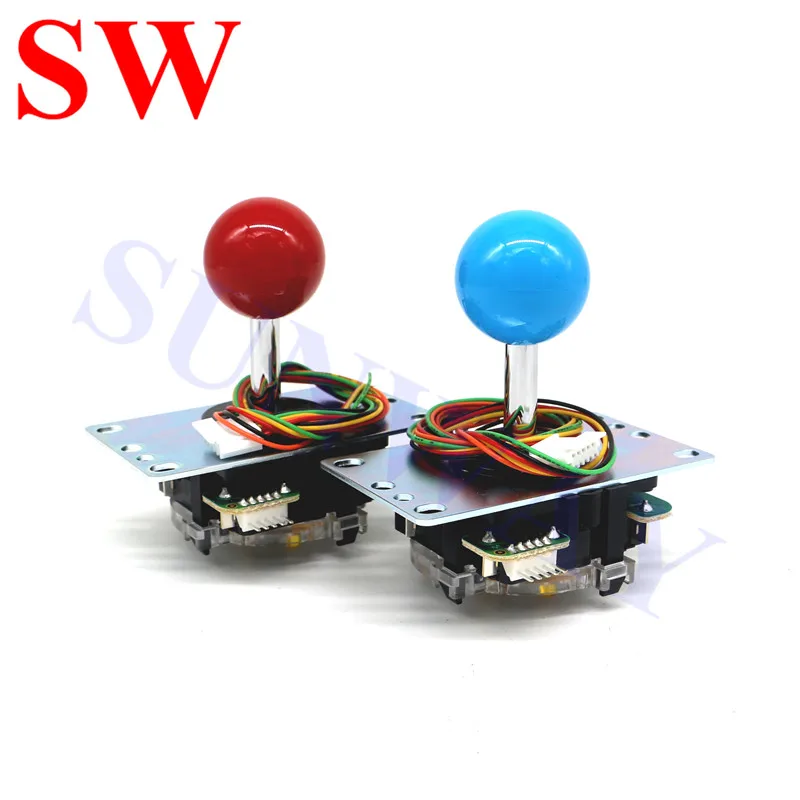 Оригинальный блокировочный джойстик Sanwa блестящий 5 контактов запасные части для