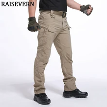 Мужские Водонепроницаемые армейские брюки для походов и кемпинга, повседневные спортивные штаны для походов