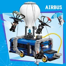 Модель самолета Airbus, совместимая со строительными блоками идей, воздушные блоки, игрушки для детей, рождественские подарки для детей