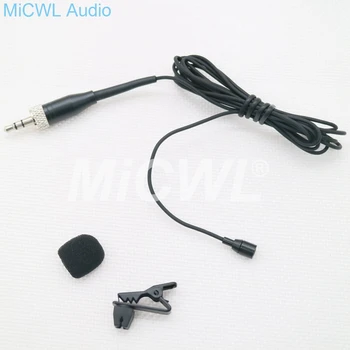

Tie Clip-On Lavalier Microphone for Sennheiser G3 G4 Wireless 3.5mm Lock Black