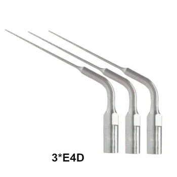 

Dental Equipment 3Pcs E4D Diamond Coated Endodontic Tip For EMS and Woodpecker Scaler Use For Enlargement Of Root Canal Wall
