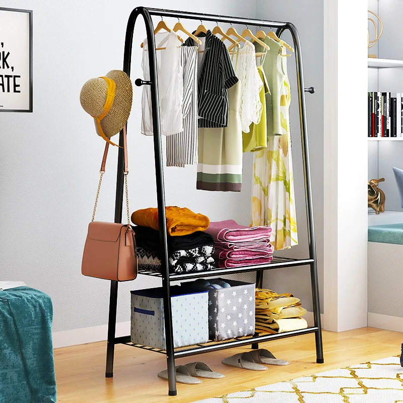 

Multi-functional Storage Coat Rack Bedroom Living Room Minimalist Modern Economical Small Apartment Storage Province Spacious Co