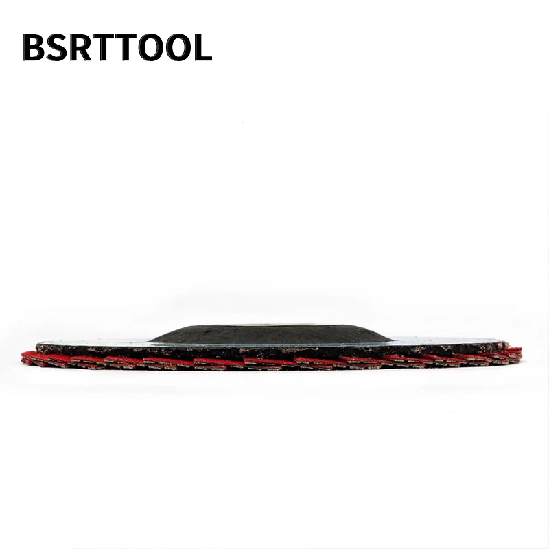 BSRTTOOL 4/5 inch Diamond Grinding Wheels Electroplated Flap Disc Marble Concrete Abrasive Pads For Angle Grinder Sanding 1Pc