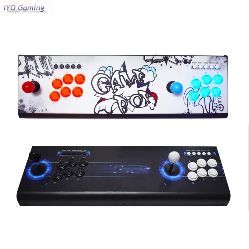 US $113.39 IYO Pandora Box 3D WiFi 8000 Arcade Console Zero Delay Joystick 6 Buttons PCB Board HDMI VGA Output Retro Video Arcade Machine