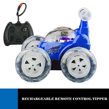 

Charging Remote Dump Truck Stunt Car Telescopic Tumbling Remote Control Car Electric Remote Control Car Children'S Toy Car