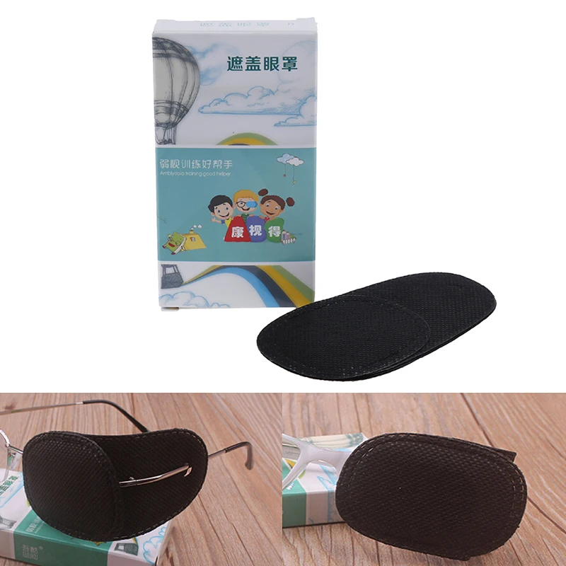 6Pcs Child Occlusion Medical Lazy Eye Patch Eyeshade for Kids Children Boy girl 2 Size Health and Beauty Wholesale