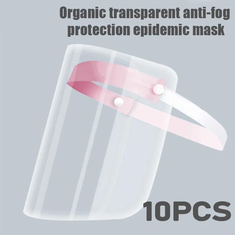 

Creative Protective Face Shield Kitchen Oil-Splash Proof Mask Transparent Virus Protection Mask Hot Sale Washable