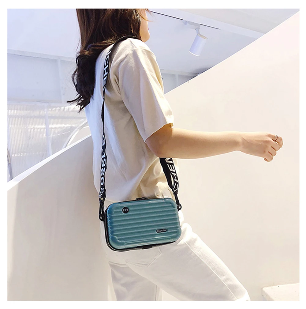 

Cross-Border Bag 2019 New Style Korean-style Net Red Square Sling Bag Women's Shoulder INS Super Fire Hard Case Box Bag