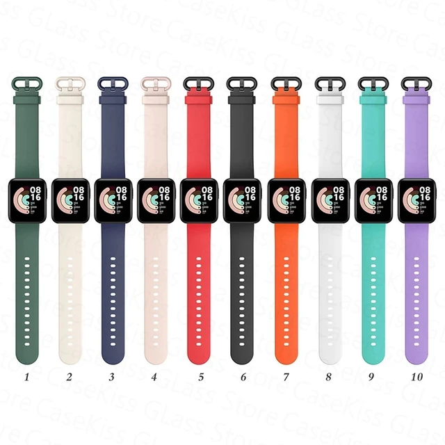 Correa Para Reloj Xiaomi Mi Watch Lite 1 Y 2 Silicone