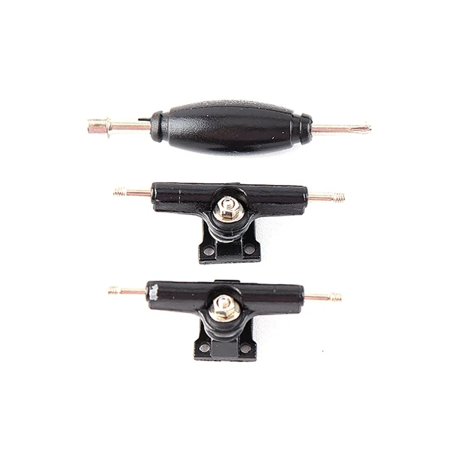 Trucks With Tool For 29mm Fingerboard Skateboard Wooden Deck Accessory Skateboard Tools Wooden Deck Accessories 3