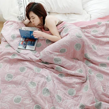 

Latest Summer Sleeper Quilt for Kids Teen School Dormitory Bed Sheet Women Mantas Cape