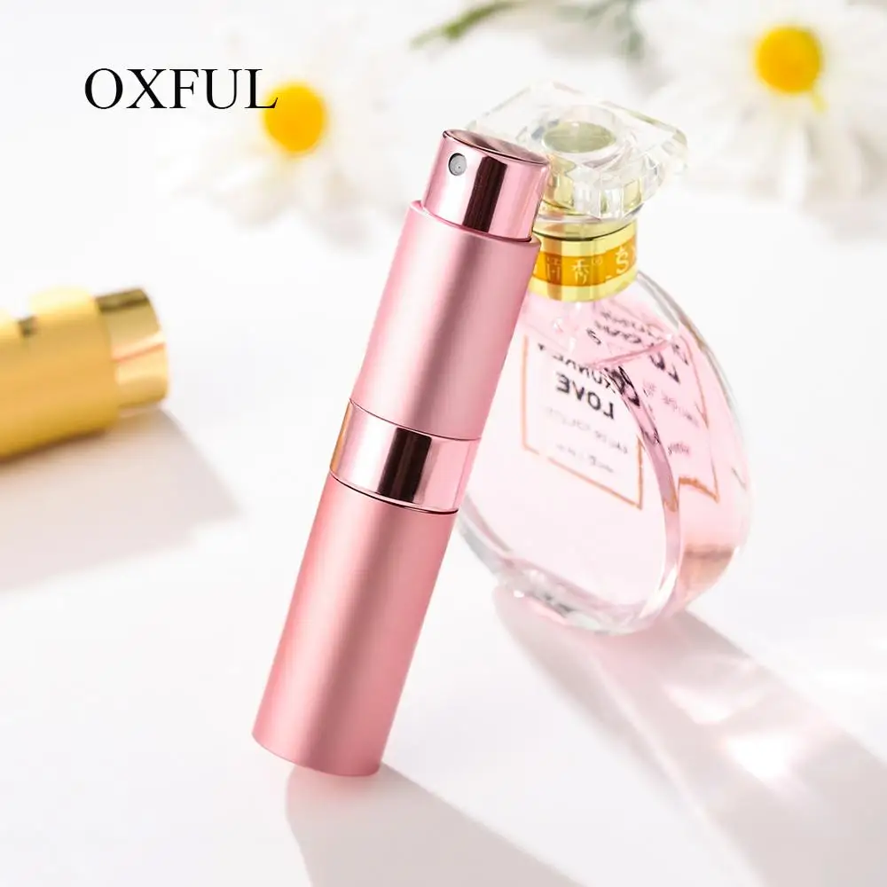 5-20ML metal aluminum Portable Refillable Perfume Bottle Cosmetic Container Empty Spray Atomizer Travel Sub-Bottle liner glass