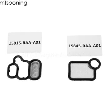 

2pcs VTEC Solenoid Gasket Spool Valve Filter For Honda Accord RDX CR-V Element Acura RDX RSX TSX 15815-RAA-A01 15845-RAA-A01