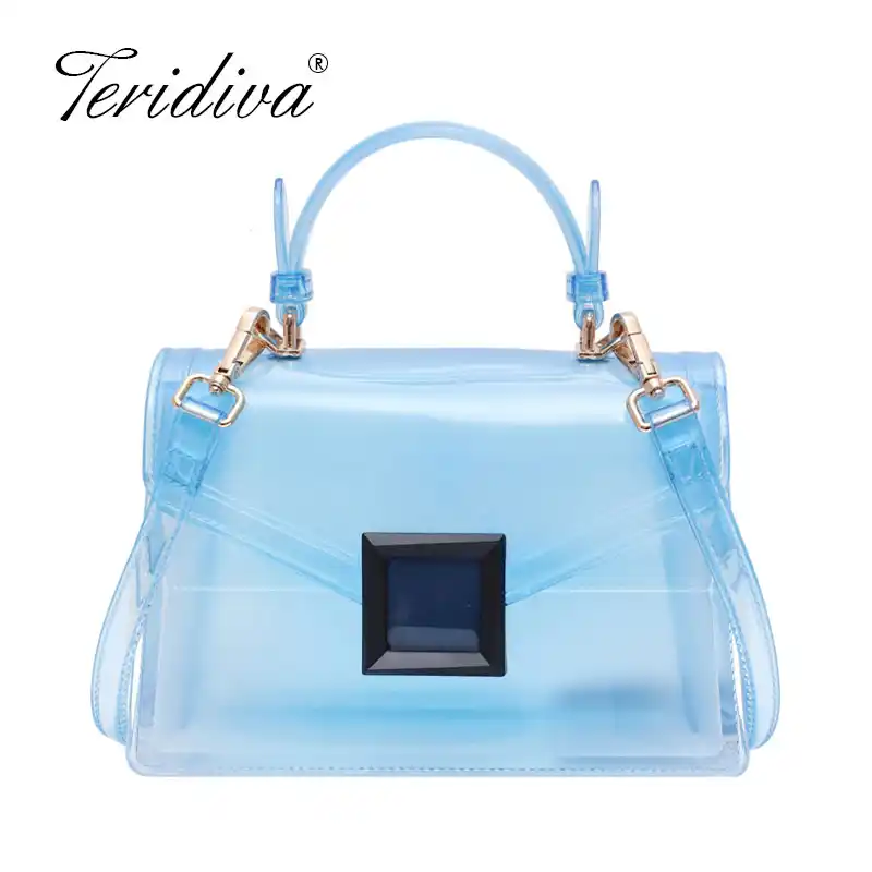 transparent cross bag