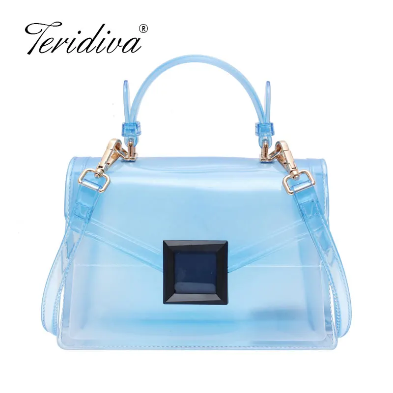 Transparent crossbody jelly bag Outlet
