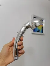Shower-Head Stop-Button Rotating Water-Pressure Adjustable Degrees 360 with 3-Mode