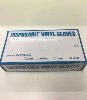 

100PCS/Pack Disposable Transparent Vinyl Plastic Gloves For Restaurant Home Hygiene Cleaning Tool Fruit Vegetable Gloves