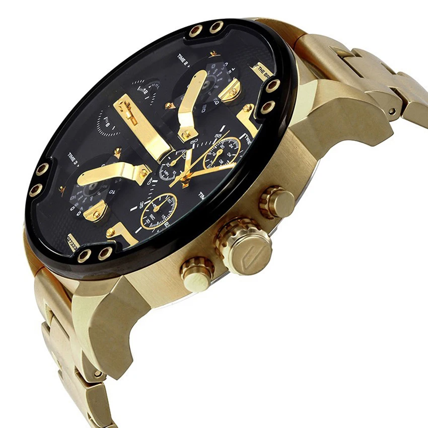Watch Men horloges mannen Fashion zegarki mesk Quartz Wristwatch Leather Strap Waterproof Reverse Watch Anticlockwise Men Watch