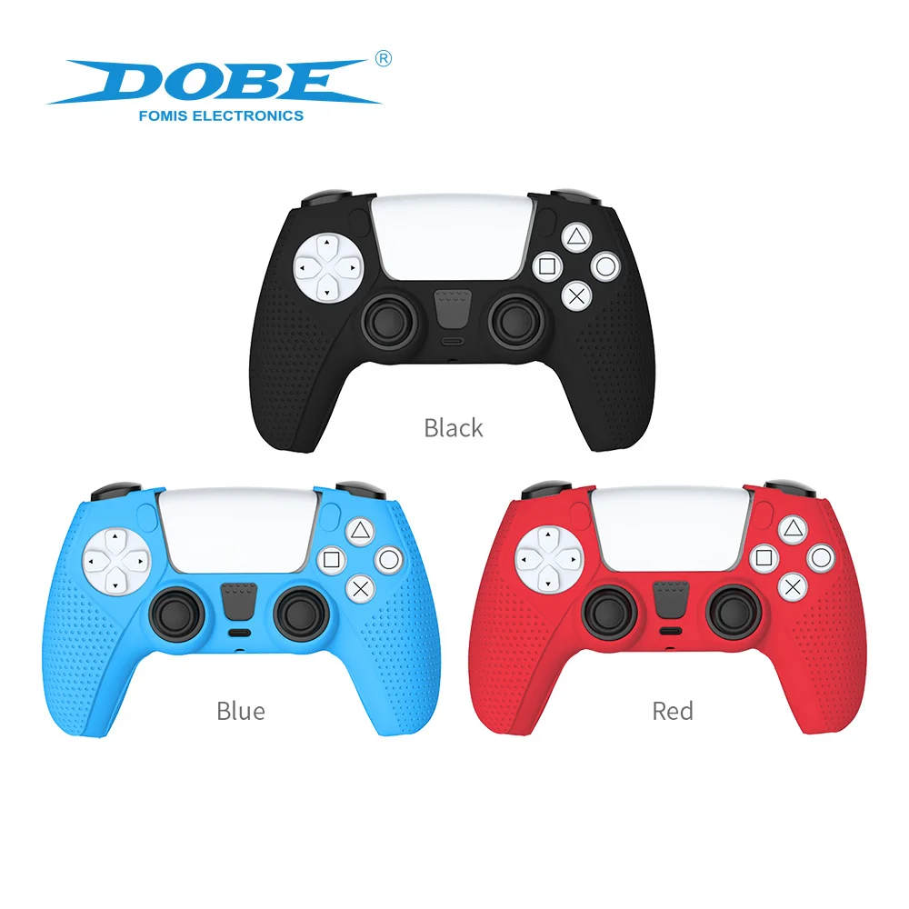 

Silicone Case For Sony Play Station Playstation PS 5 PS5 Controller Game Skin Gaming Accessories Shell Gamepad Portable Control