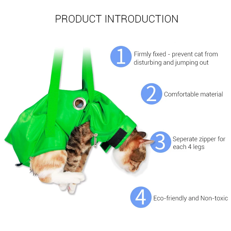 Carrier Bag for Cats - Extremely Easy Vet Visits & Grooming!