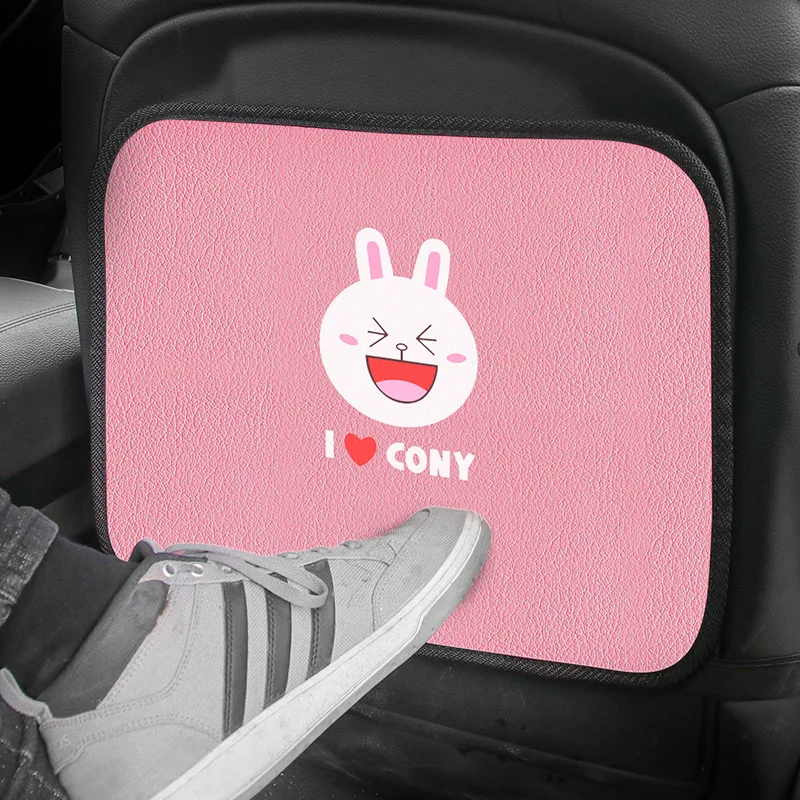 

Children's Anti-kick Pad Rear Row Car Seat Back Anti-dirty Wear-resistant Car Backrest Rear Seat Car Seat Back Universa Cartoon