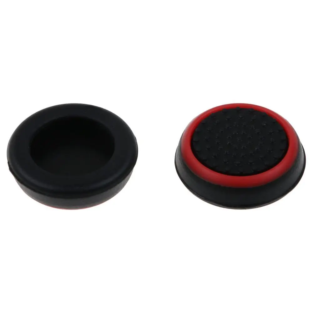 Black and Red OSTENT 8 x аналоговый джойстик Кнопка протектор для sony PS4 беспроводной контроллер - Цвет: Black and Red