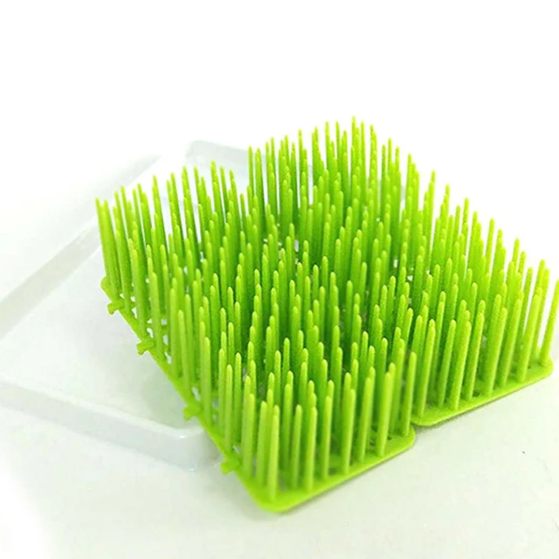 DRYING RACK Бутылка для детского молока сушильная стойка для детских бутылочек сушилка для чистки травы с лотком - Цвет: DRYING RACK
