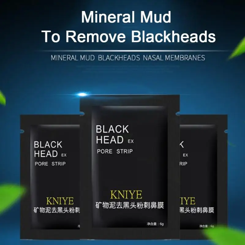 1Pc Blackhead Remover Nasal Membrane Mud Face Nose Deep Cleaning Acne Purification Mineral TSLM1 |