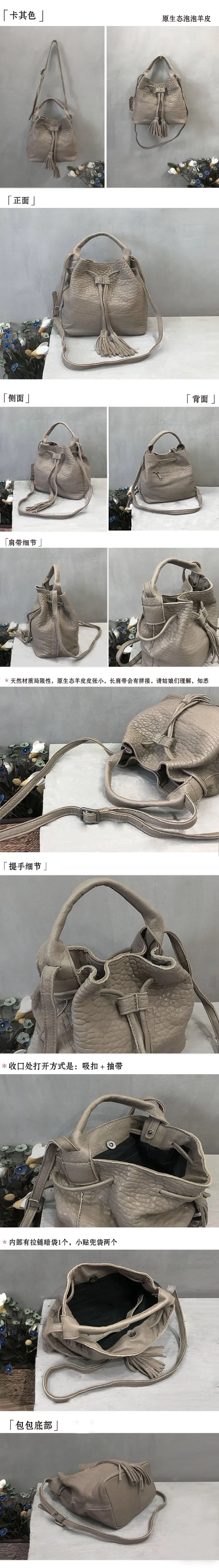 Vendange модная многоцелевая Мужская тотализаторов drawstring простой пояса из натуральной кожи для женщин сумка 2541