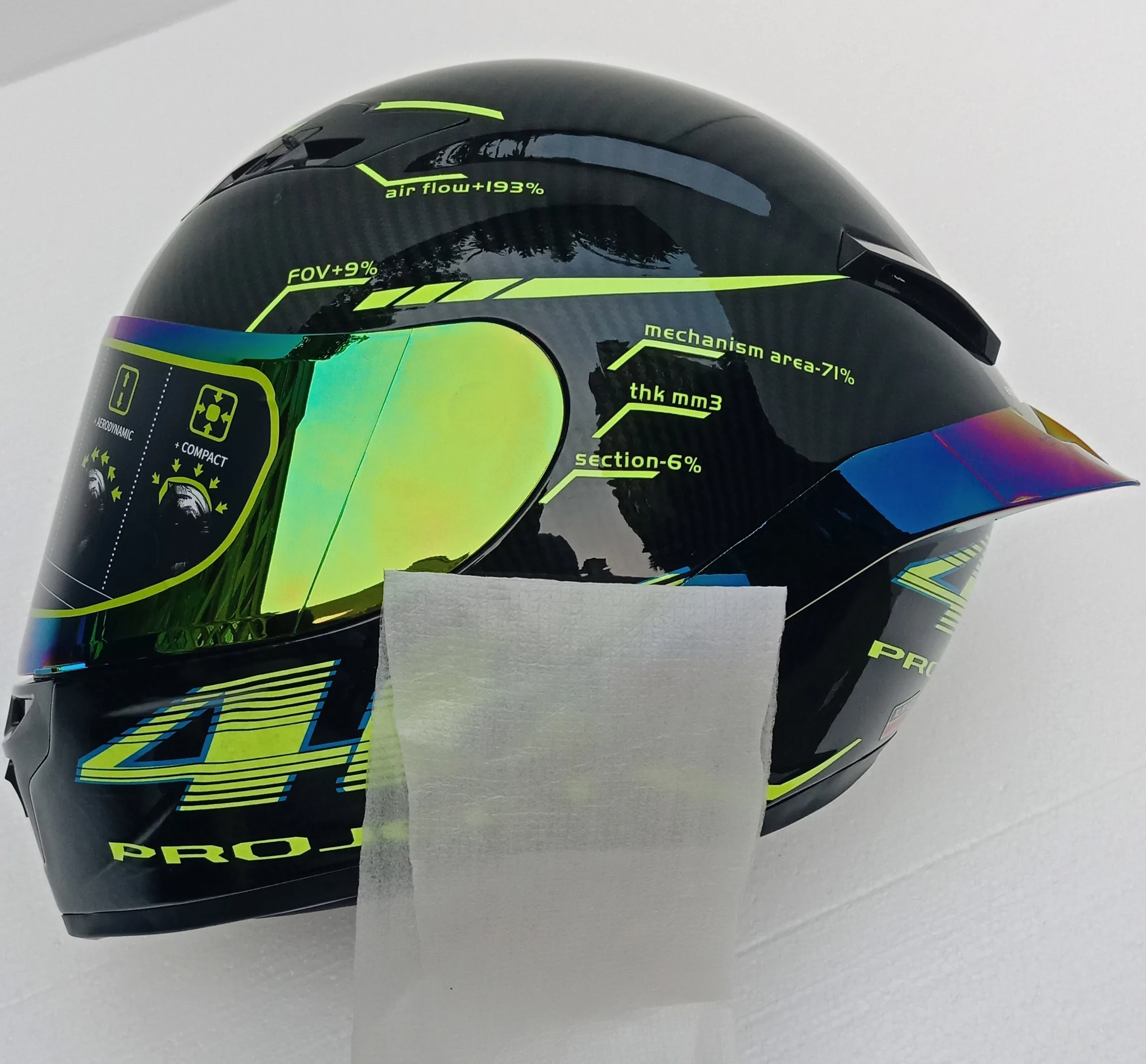 Полнолицевой моторный шлем DOT Безопасности Сертифицированный безопасный шлем мотоциклетный гоночный шлем Быстрая