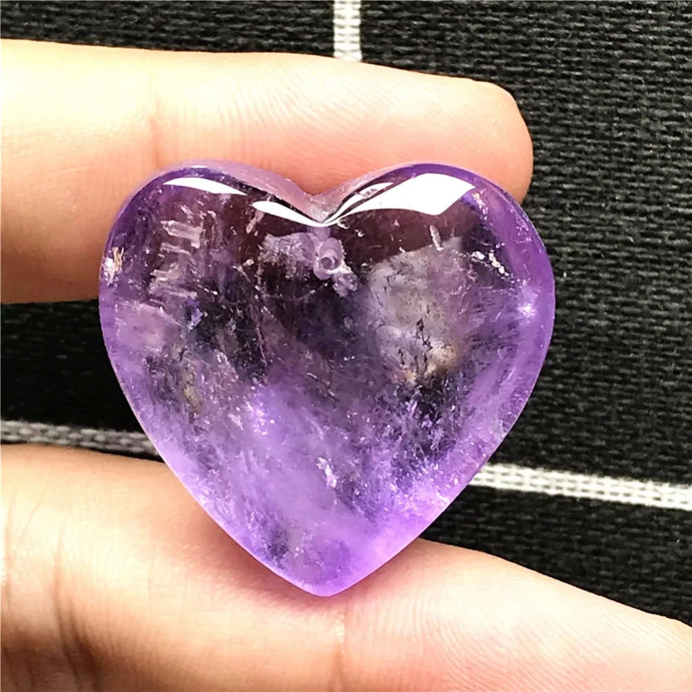 Heart Amethyst Pendant (89)