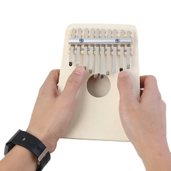 

Thumb piano 10 Key Kalimba DIY Kit Basswood Thumb Piano Musical Instrument for Beginner Handmade Set Musical Instrument