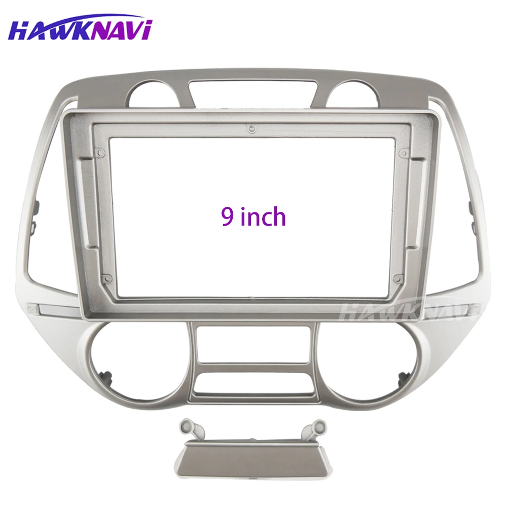 Двойная Автомобильная радиоустановка 2 Din для Hyundai I-20 I20 2008-2012 GPS Монтажная Рамка