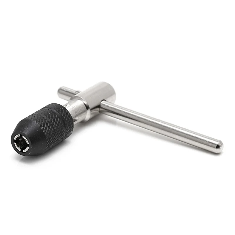 5 шт./компл. T тип машины ручные краны с винтовой резьбой Reamer M3/M4/M5/M6 Tap Set с поворотными сверлами и гаечным ключом