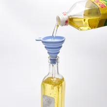 Кухонная телескопическая Воронка Домашняя мини Пищевая силиконовая Складная воронка складной воронка практичные инструменты L1112