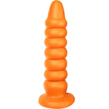  Thick Sex Machine Attachment Senior Soft Liquid Silicone Accessories Thread Dildo Suction Cup Anal Plug Bead Love Toys For Adult 