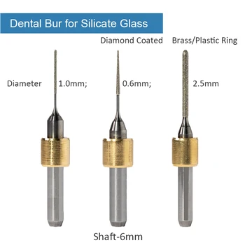 

Diamond dental bur for milled lithium disilicate glass ceramic,arum,planmill,sirona invoclar yenadent imes icore VHF system