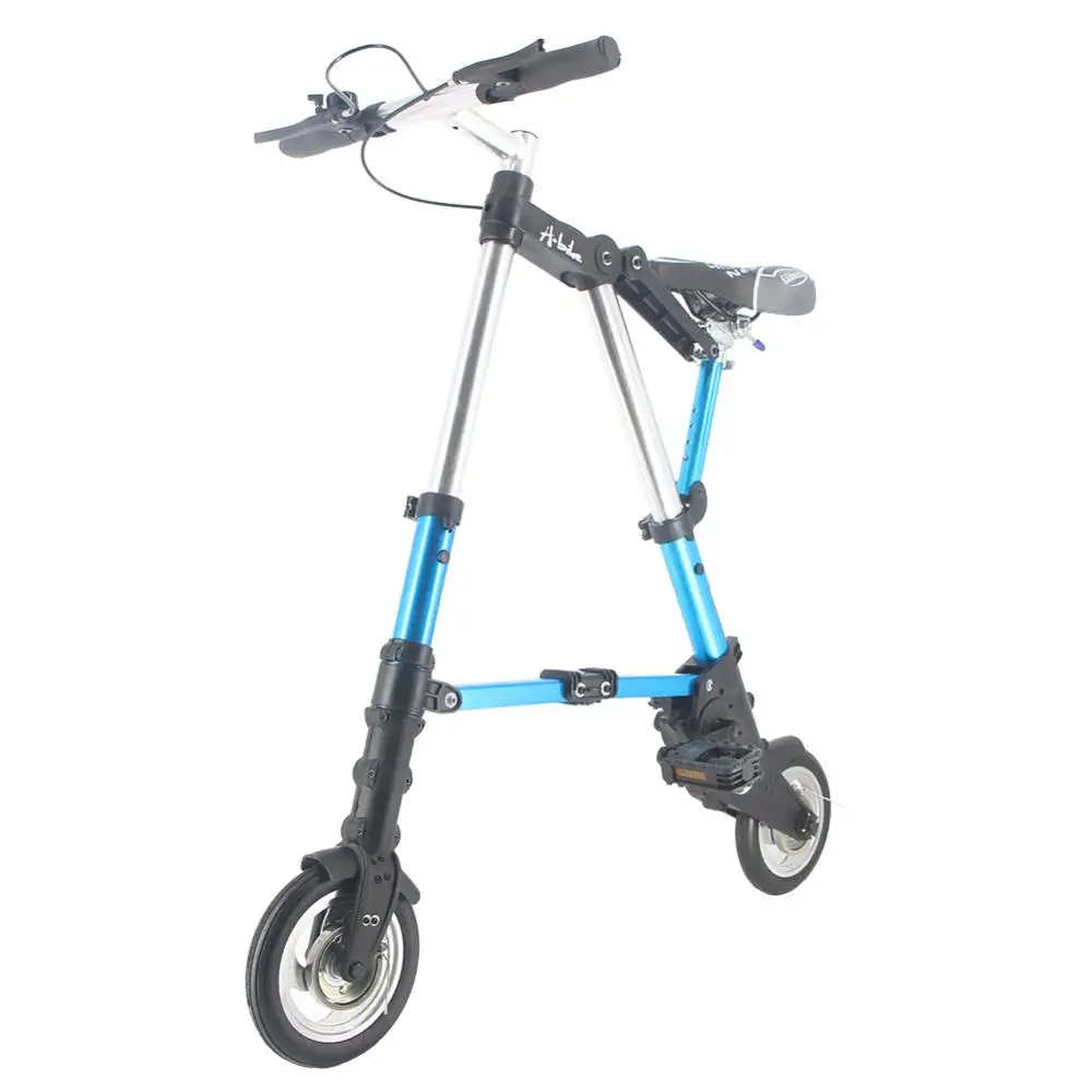 ALTRUISM A-Bike Unisex 8 Inch Wheel Mini Ultra Light Folding Bike Subway Transit Vehicles Road Bicycle Outdoor Sports ALTRUISM A-Bike Unisex 8 Inch Wheel Mini Ultra Light Folding Bike Subway Transit Vehicles Road Bicycle Outdoor Sports