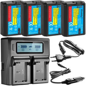 

FOR SONY NP-FW50 NP FW50 Camera Battery +Rapid LCD Charger for Sony Alpha a6500 a6300 a6000 a5000 a3000 NEX-3 a7R a7S NEX-7