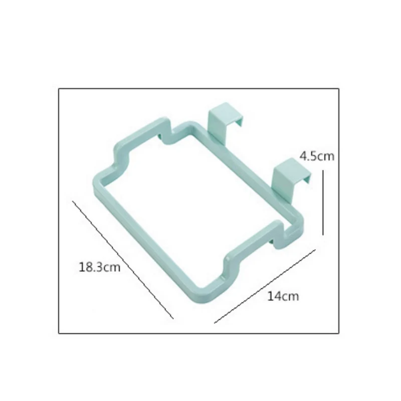 Эко-feiendly кухонная дверь задняя висячая стильная стойка для шкафа мусорные мешки поддержка держатель 4 цвета