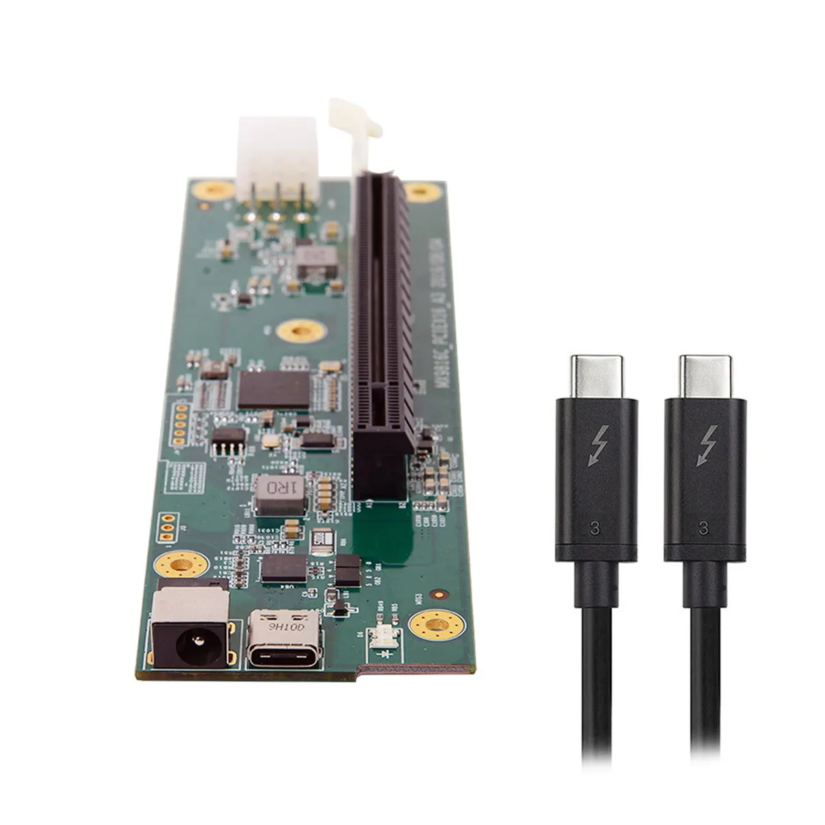 US $169.99 Jimier TypeC Thunderbolt 3 To PCI Express PCIE 16x Desktop Graphics Card SSD Nvme NGFF MKey Card Cable