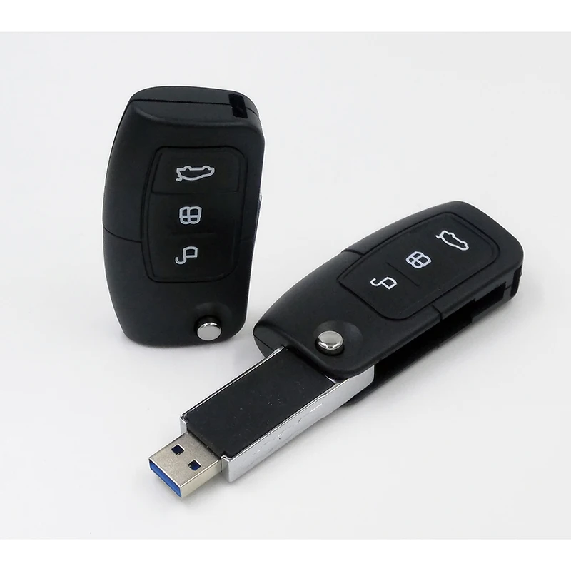 

2019 New Car Key Pen Drive 32 GB USB Flash Drive 32GB Ford Car Logo Cle USB 3.0 Pendrive Personalizado Memory Stick Flash Disk