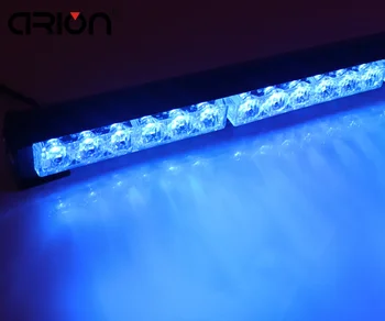 

12 LED strobe light car warning flashlight led light bar emergency police firemen lights lamp blue led traffic light