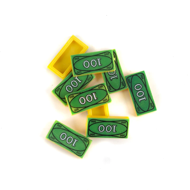 

MOC Building Blocks City Life Scene Props Doll Toy Hand-Held Banknote Small Particle Accessories Children's Toys