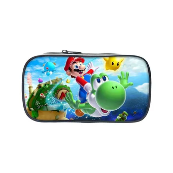 

20 Fashion Super Mario School Pencil Box Anime Case Casual Students Supplies Cartoon Coin Purse for Children Kids Birthday Gifts