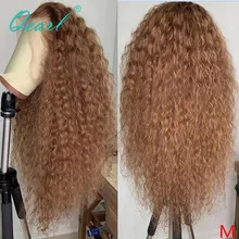 

Glueless Human Hair Wig Kinky Curly Lace Front Wigs 13x4/13x6 Blonde Colored Natural Wigs Women Remy Hair Preplucked 150% Qearl