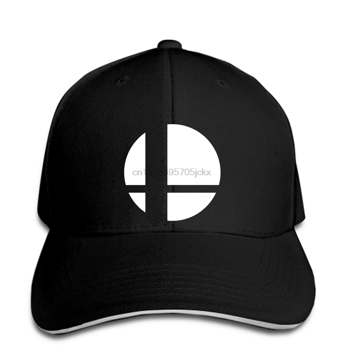 Мужская черная бейсболка с логотипом Super Smash Bros