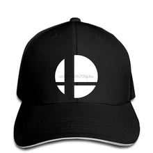 Мужская черная бейсболка с логотипом Super Smash Bros