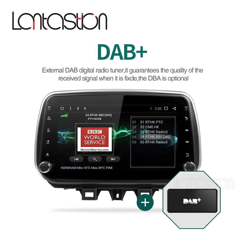 Cheap Android 9.0 car dvd gps player for hyundai Tucson ix35 2018 car dvd gps navigation raido video  player 1 din car stereo 3