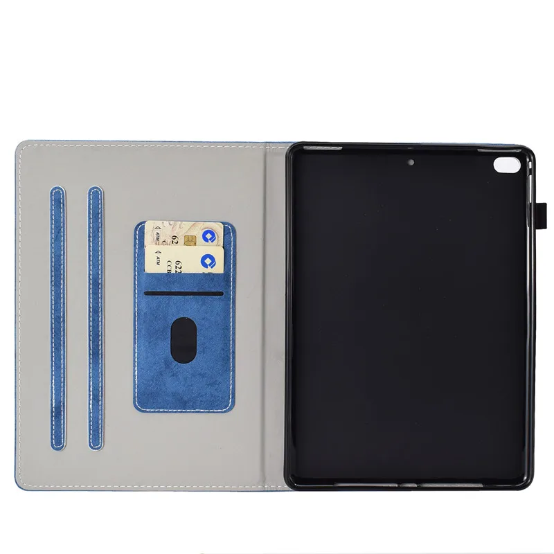 Чехол книжка с откидной крышкой для iPad чехол 9 7 2018 2017 5th 6th Generation Air 1 2 Etui|Чехлы